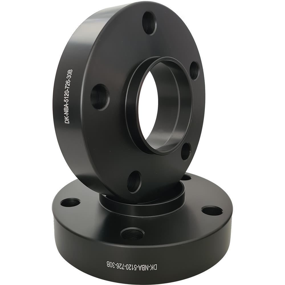 Spacer 30mm 2 pcs 5x120 72,6mm Black