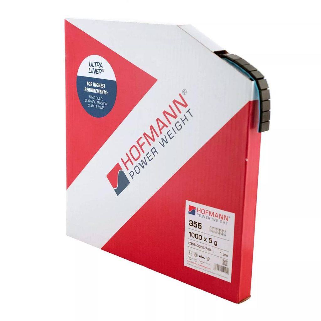 Tarrapainorulla Hofmann Ultraliner Black 355 1000x5g