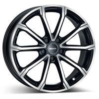 MAK DAVINCI BLK/POL 7x17 5/114.3 ET51 CB67.1