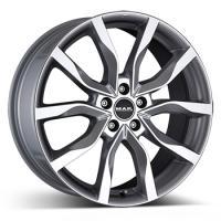 MAK HIGHLANDS SILVER 9.5x20 5/120 ET40 CB72.6