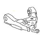 Nedrelänkarm Fram Vänster