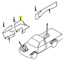 Innerstänkskärm Del 2
