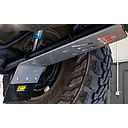 Rear shock absorber skid plate in 6mm pair