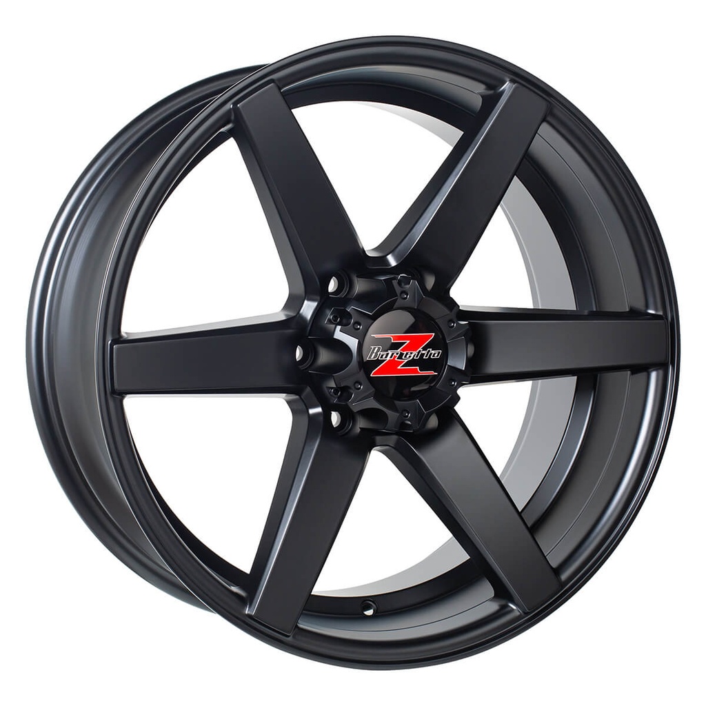 BARZETTA TERRENO MATTBLACK 7.5x17 6/139.7 ET10 CB106.2