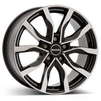 MAK HIGHLANDS BLK/POL 9.5x20 5/120 ET40 CB72.6