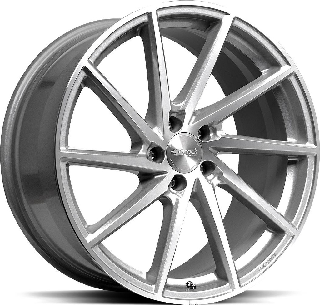 BROCK B37 CRYSTAL SILV POL 9x20 5/112 ET33 CB66.6