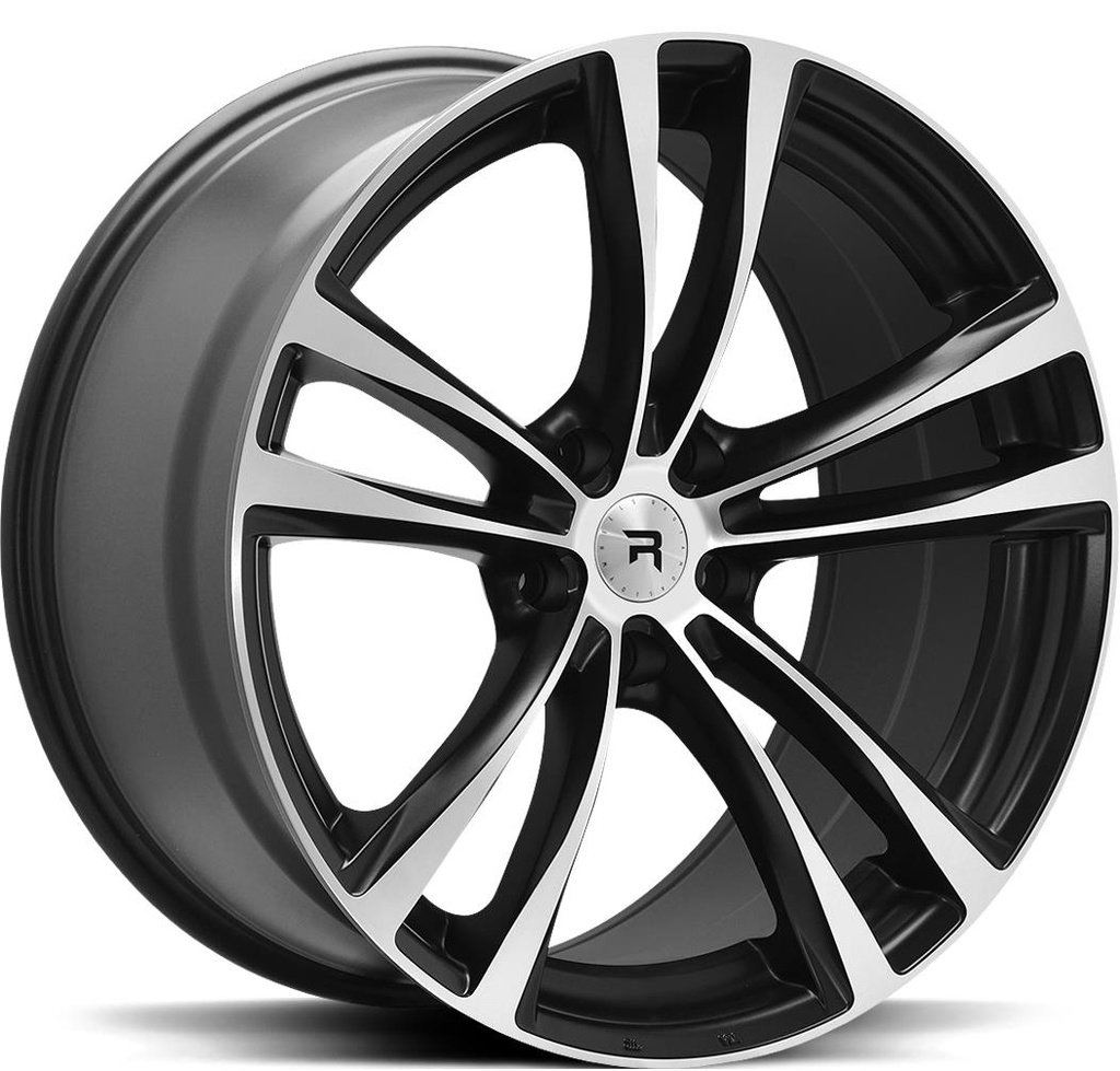 R-SERIES R3 BLACK POL 9x21 5/120 ET20 CB74.1