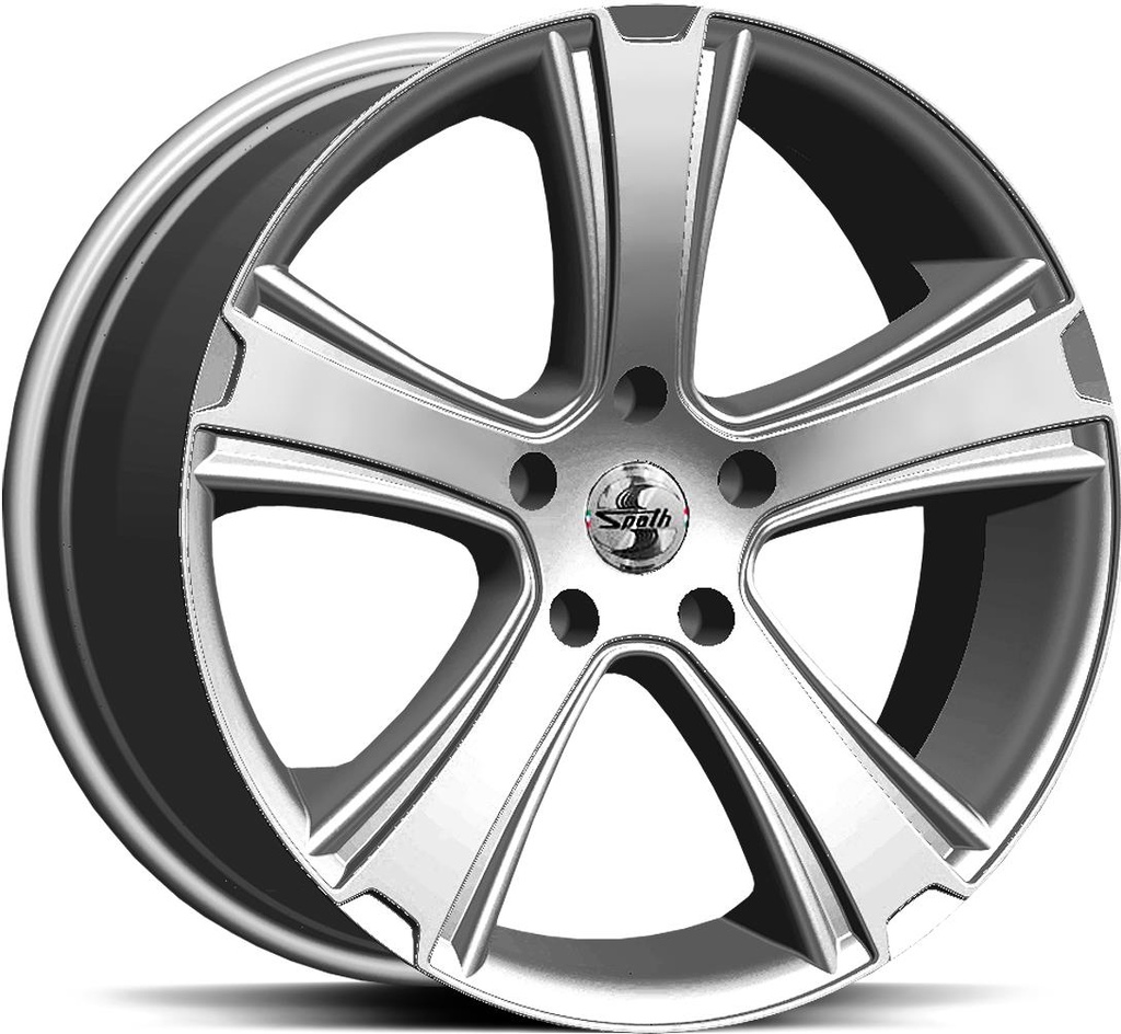 SPATH SP36 H CHROME SILVER 9.5x22 6/130 ET50 CB84.1