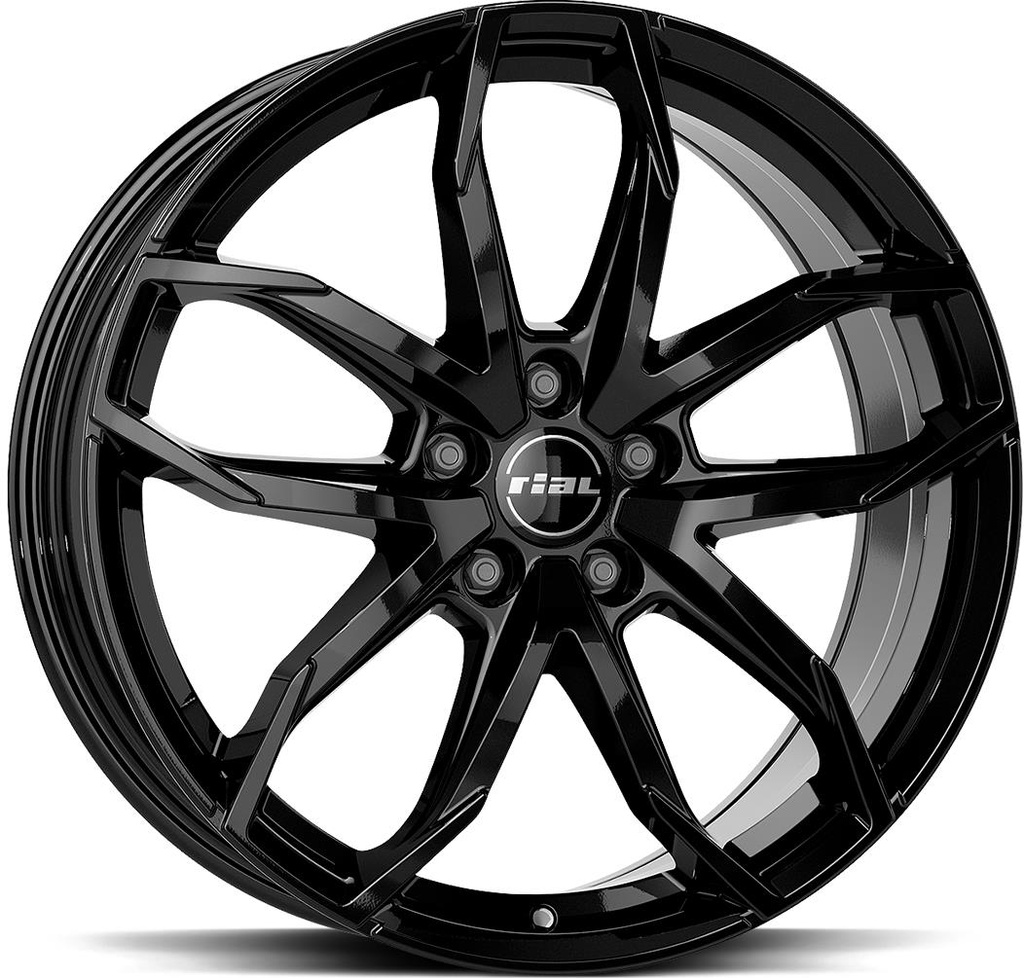 RIAL LUCCA DIAM BLACK 6.5x16 5/114.3 ET50 CB67.1