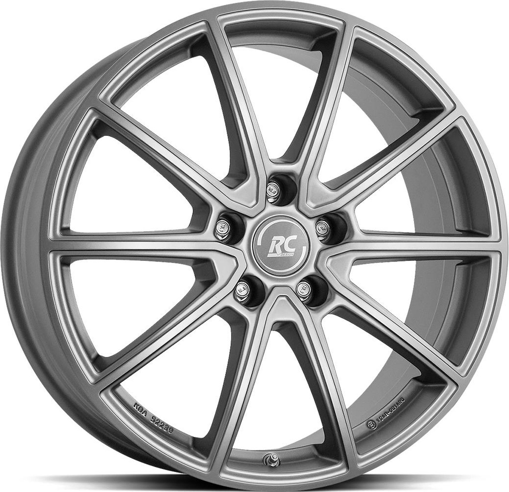 BROCK RC32 FERRIC GREY MATT 8x19 5/108 ET52 CB63.4