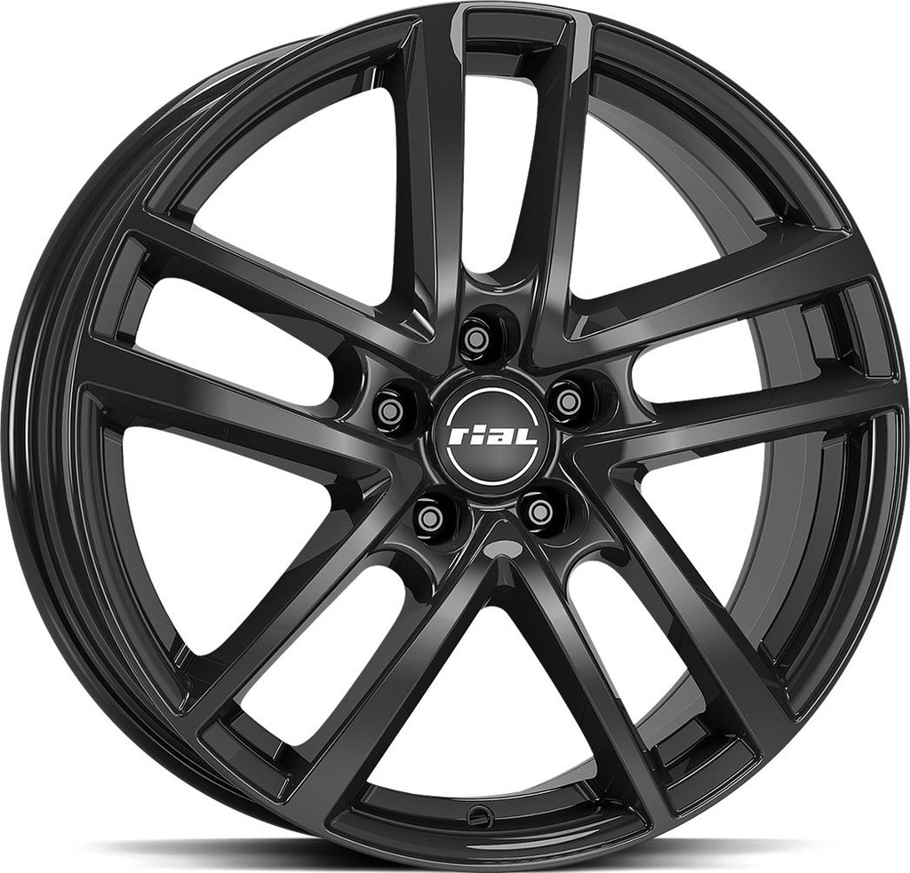 RIAL ASTORGA DIAM BLACK 7.5x18 5/108 ET46 CB65.1