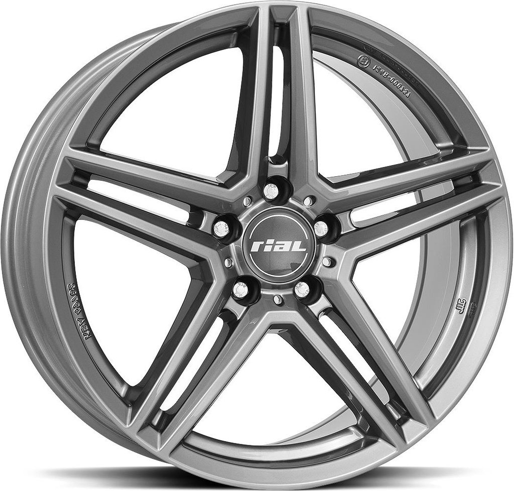 RIAL M10 METAL GREY 9.5x19 5/112 ET51 CB66.6