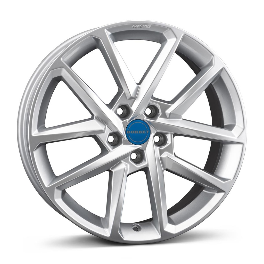 BORBET N CRYSTAL SILV 7.5x18 5/112 ET50 CB57.1