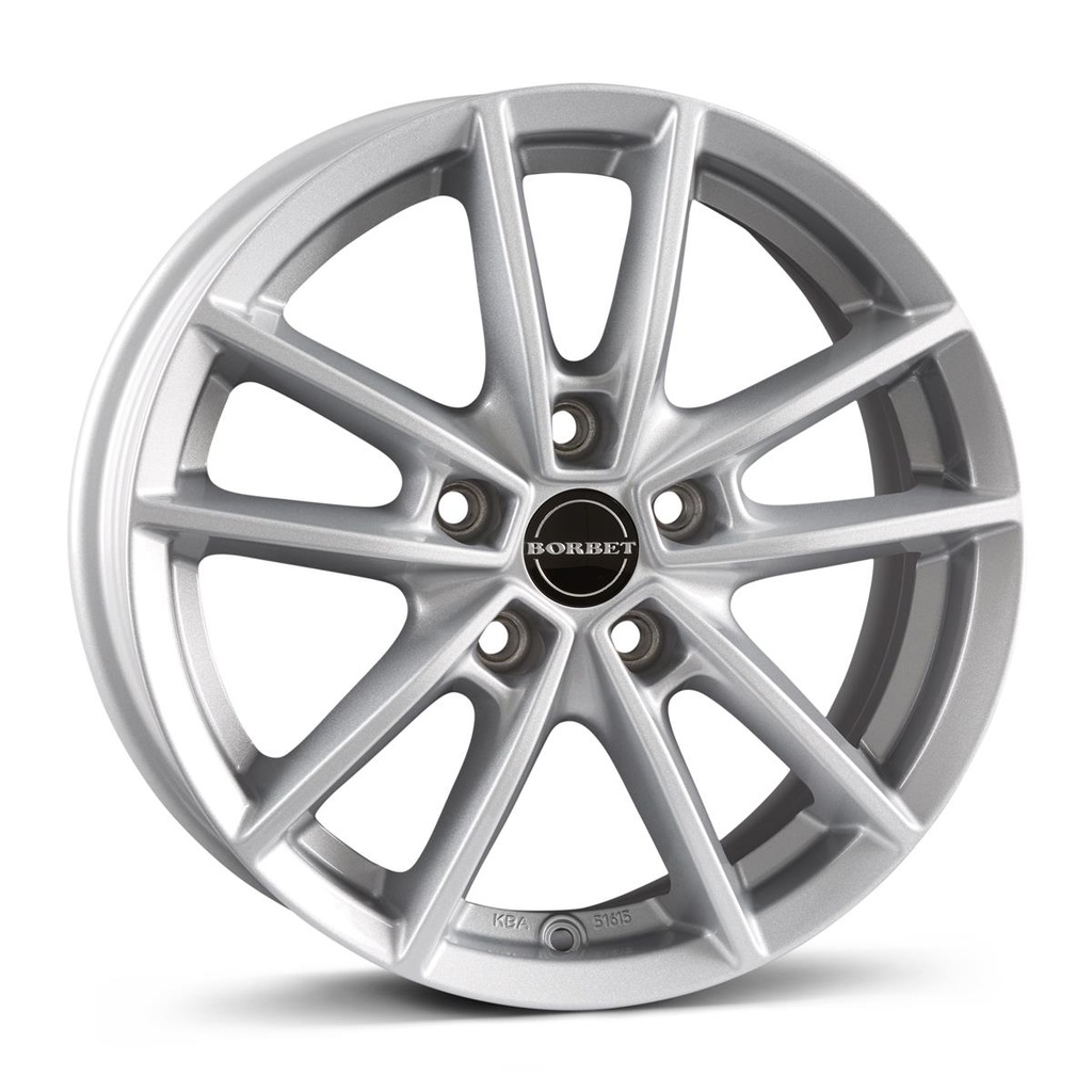 BORBET W CRYSTAL SILV 8x18 5/114.3 ET40 CB72.5