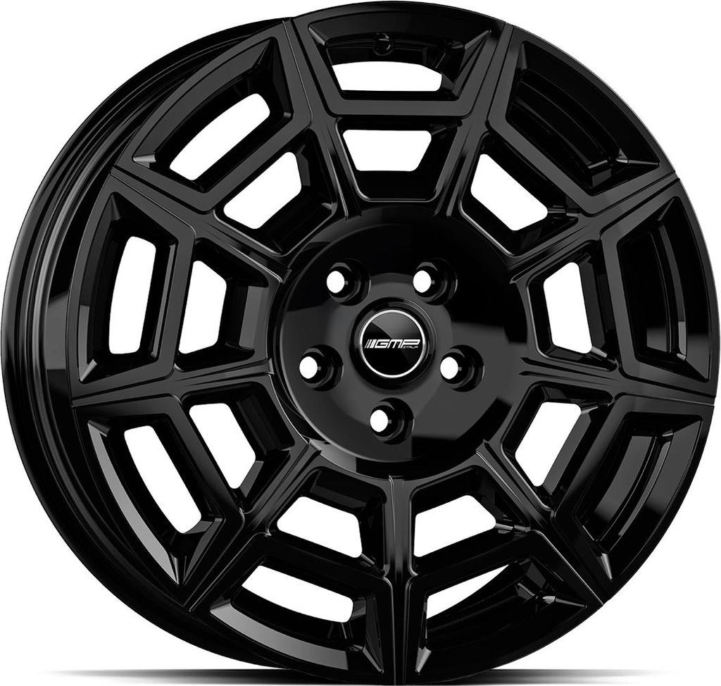 GMP PERVAN GLOSS BLACK 7.5x18 6/130 ET47 CB84.1