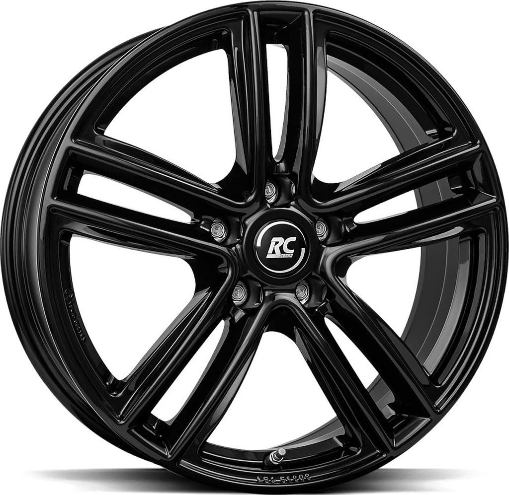 BROCK RC27 SHINY BLACK 8x19 5/112 ET45 CB57.1