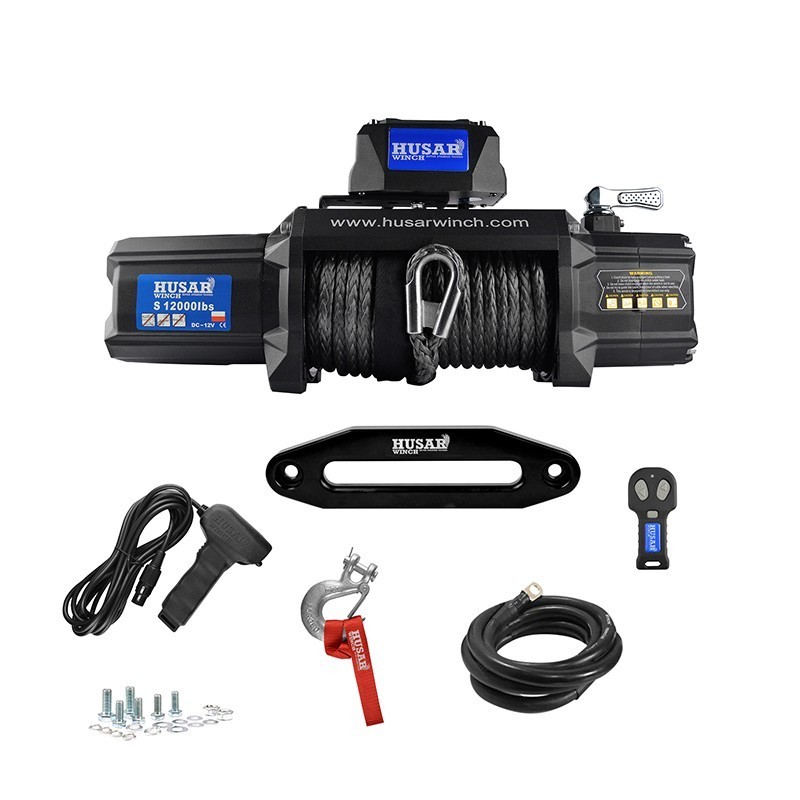 BST S 12000lbs 12V syntetiskt rep