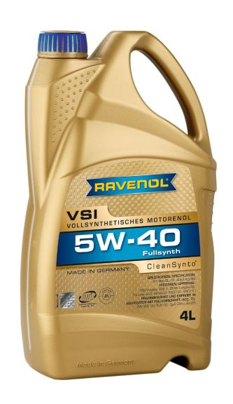 RAVENOL VSI SAE 5W-40, motorolje, 4L