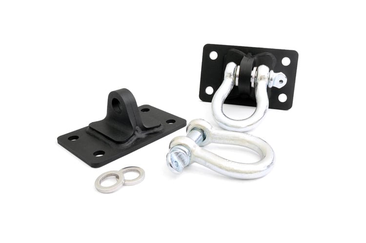 D Ring Shackles and Mounts | Stubby Winch Bumpers