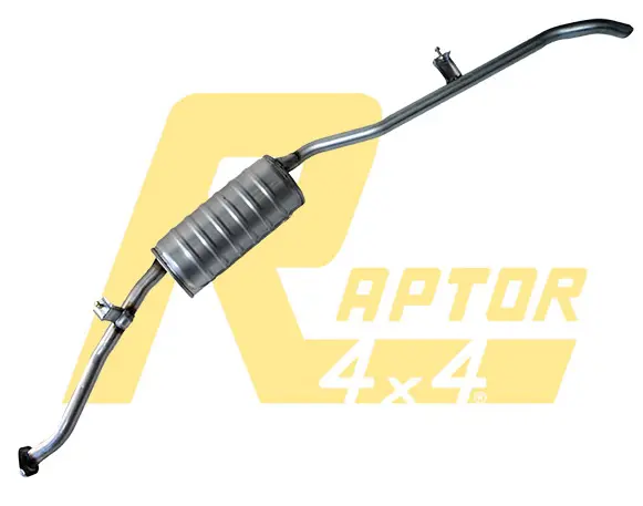 Exhaust system rear silencer pipe – Suzuki SJ413 LWB