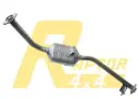 Front exhaust pipe and catalytic converter – Suzuki (fuel-injected engine)