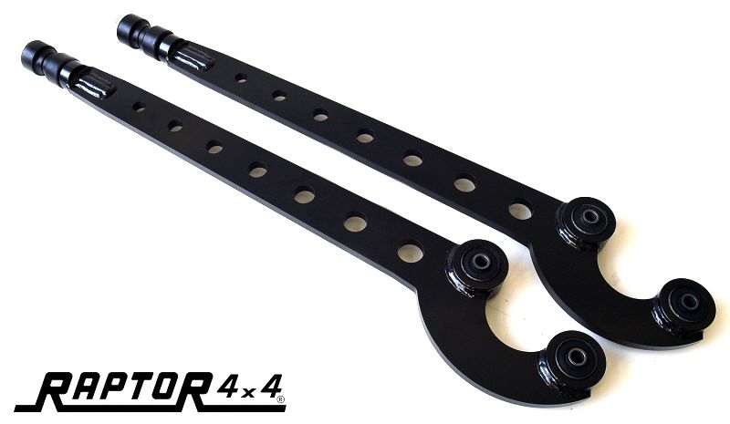 PAIR OF HD FRONT RADIUS ARMS CORRECTION 4° UP TO 200tdi