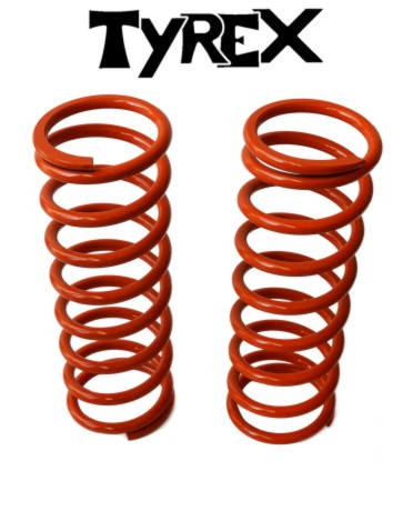 FRONTSPRINGS +5cm PAIR ORANGE Land Rover