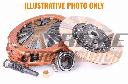 Clutch Kit - Xtreme Outback Heavy Duty Cushioned Ceramic 500Nm 640Kg (50% inc.) (ACS)