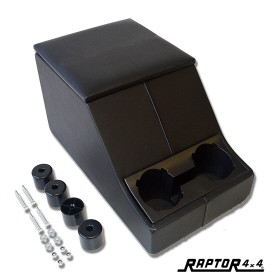 CUBBY BOX RAPTOR 4X4 BLACK