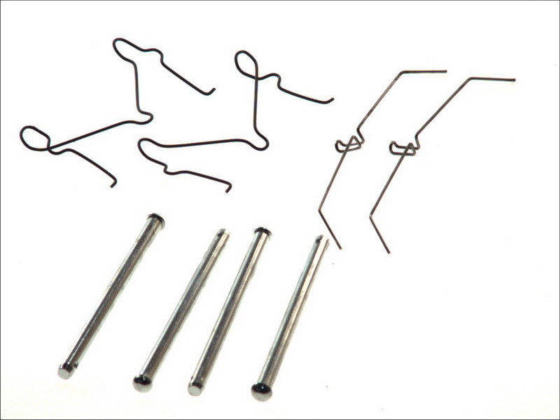 Brake Pad Fitting Kit, Front, Toyota