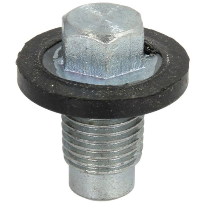 Oil sump drain bolt transfer case