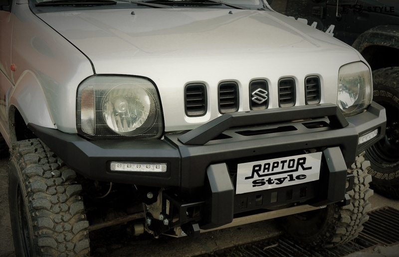 fram fyrkantig JIMNY stötfångare RAPTOR 4X4