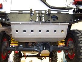 Bak HD bränsle tank skydd för defender 90 TD5/TD4