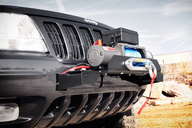 Jeep WJ Winch mount