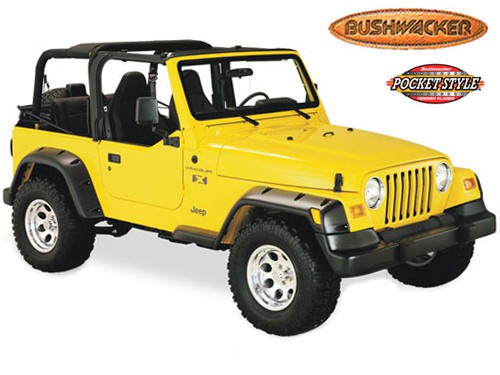 TJ Bushwacker Pocket style 6" EURO