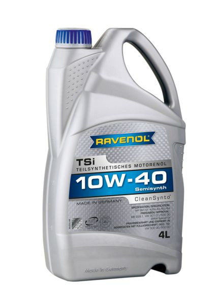 Ravenol TSi 10W40, SEMI syntetiskt motor olje, 4L
