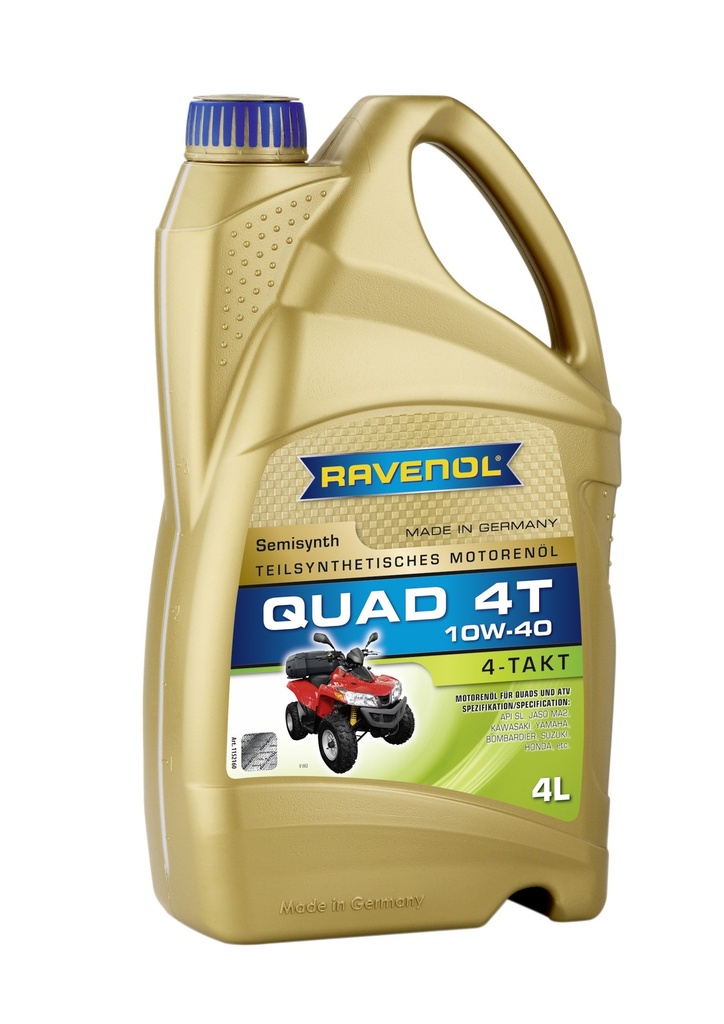 Ravenol QUAD 4T SAE 10W-40, 4L, 4-STROKE olje