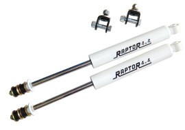 fram HD GAS stötdämpare vit +10 CM with nedre EYE konvertering Kit
