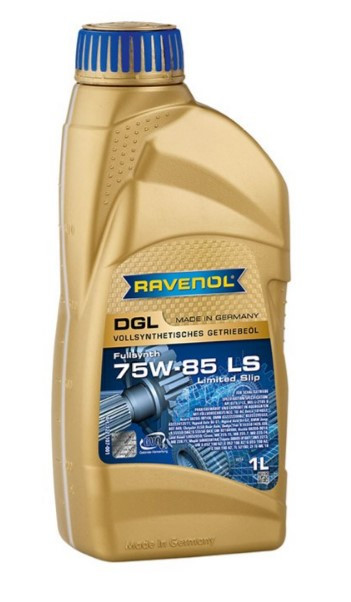 Ravenol DGL SAE 75W85 GL-5 LS, FULL syntetiskt Växellåda olje, 1 l