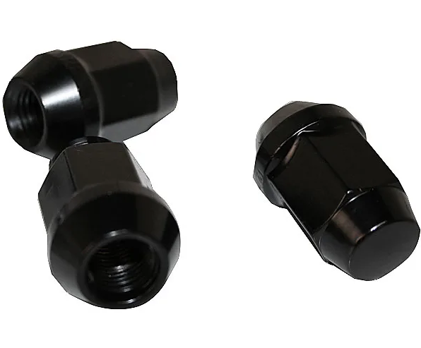 1/2" mutter svart Jeep