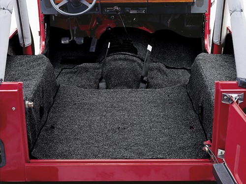 FLOOR MATT KIT Jeep BLACK