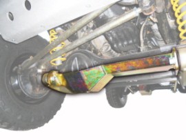 fram diff skydd för TOYOTA LJ 70 med rund lyckta