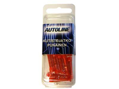 Tube connector red 1.5-2.5 -10pcs