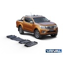 Nissan D23 , D40, R51Skid plate full kit w/o tank (4 pcs)