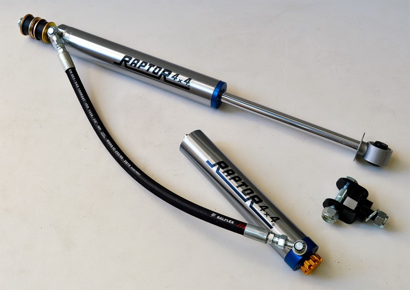 Raptor Säiliöllinen ja säädettävä iskunvaimennin