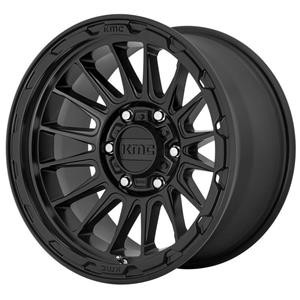 KM542 Satin svart 9x17 5/127 ET18 CB71,5 60°