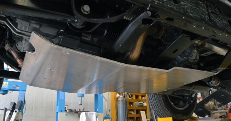 CENTRAL SKID PLATE PROTECTOR