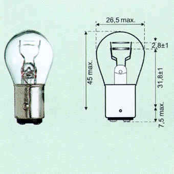 BULP PAIR 12V 21/5W