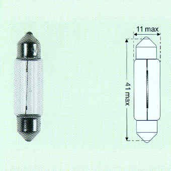 BULP PAIR 12V/5W SV8,5