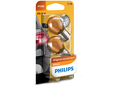 POLTTIMOPARI 12V/21W KELTAINEN